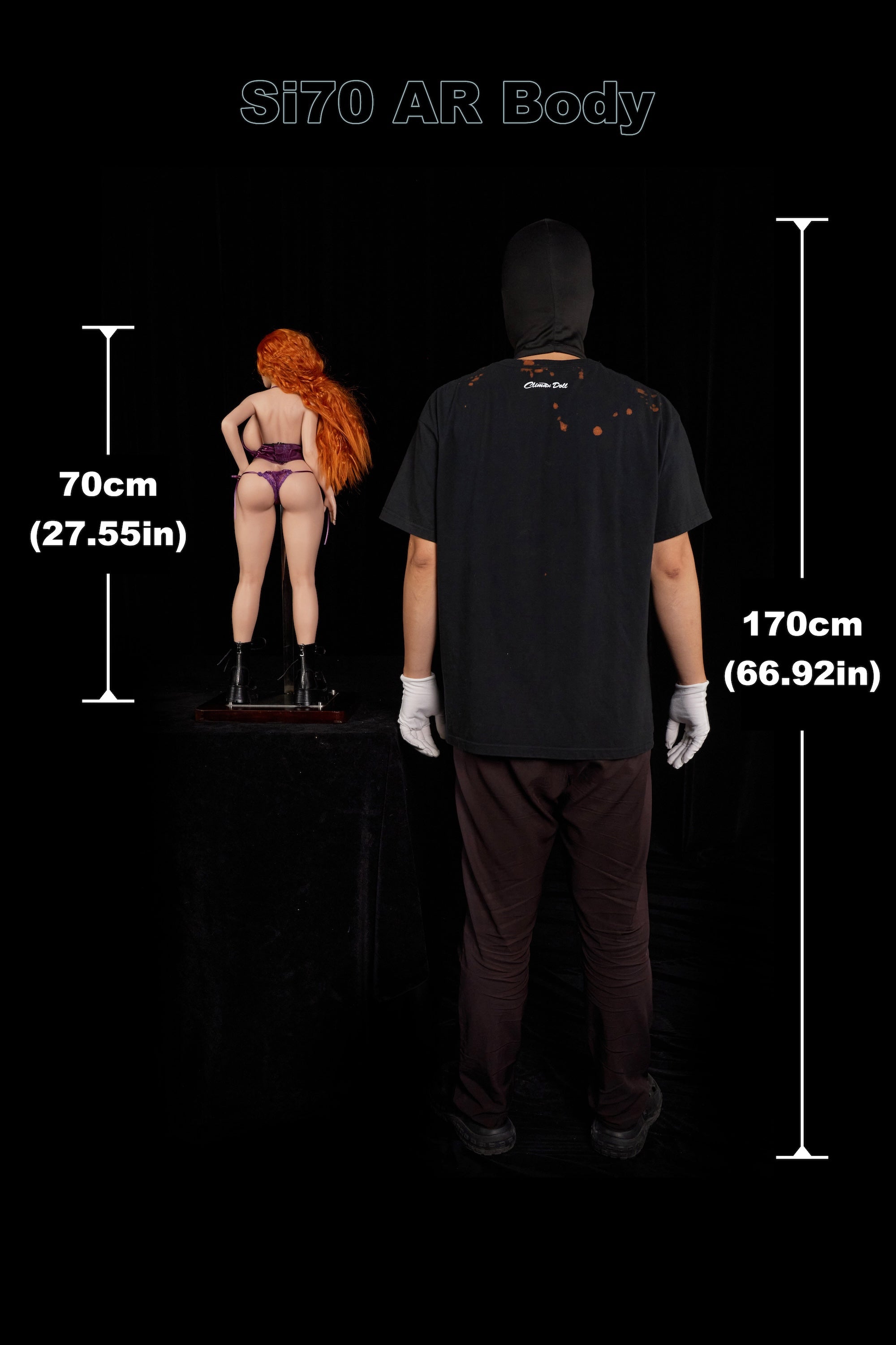 Chace - Climax Doll Poupée en Silicone 70cm/2'4"