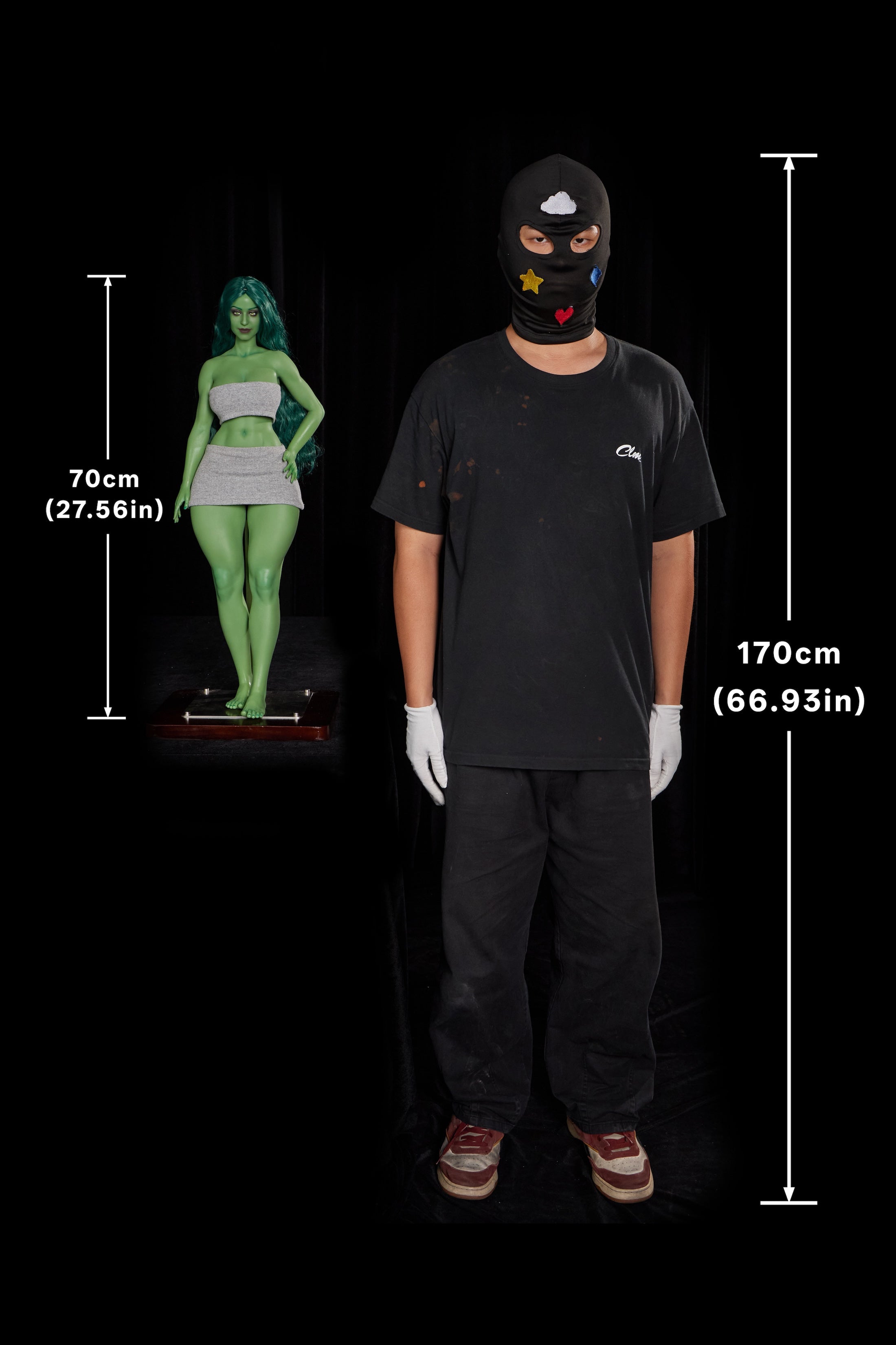 KA Renee - Climax Doll 70cm/2'4" Silicone Doll (Green)