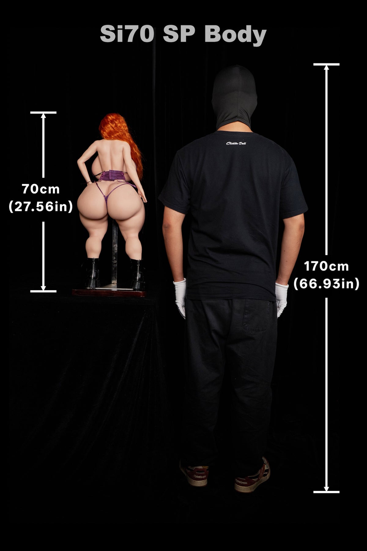 Chace - Climax Doll Poupée en Silicone 70cm/2'4"