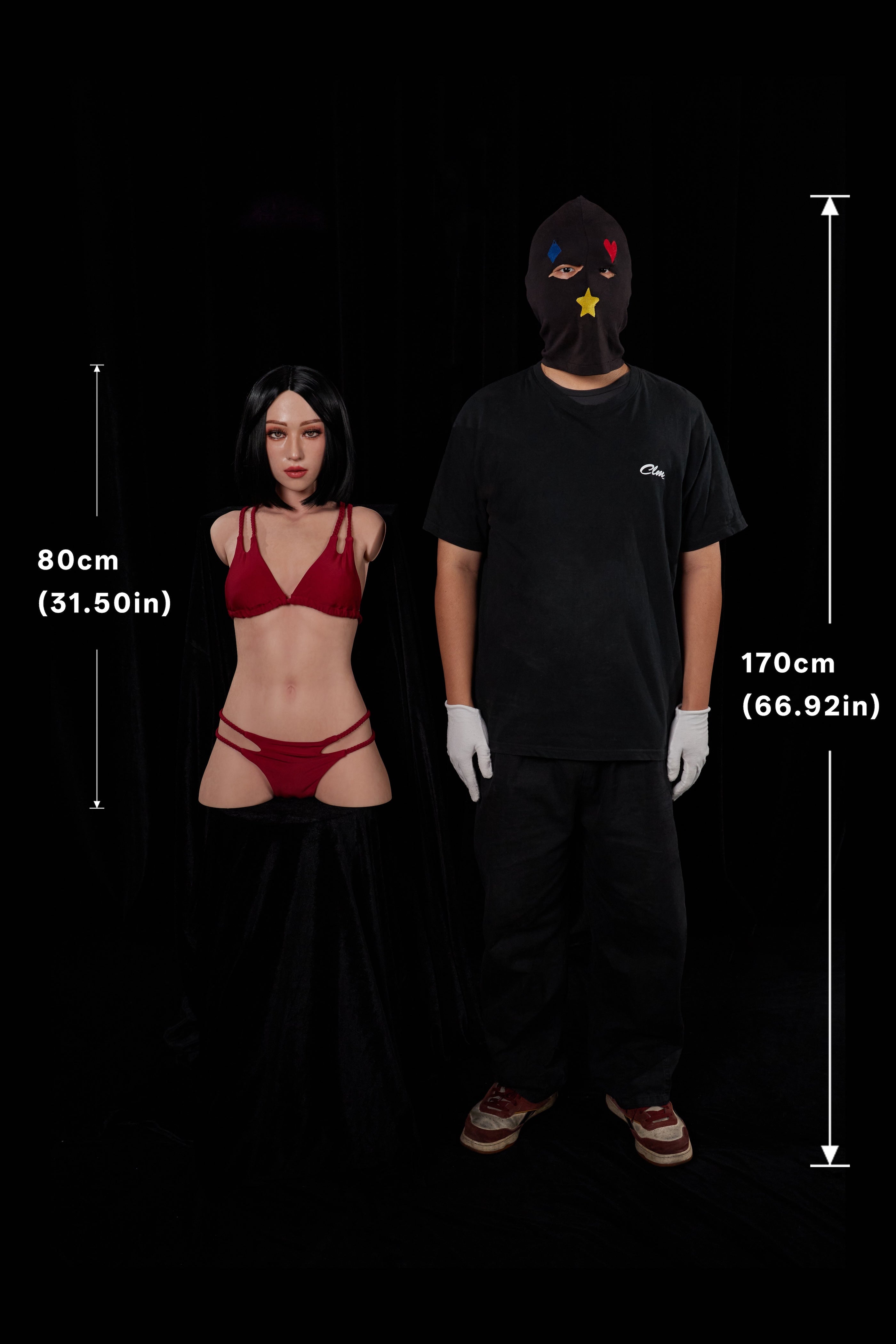 ULW 661# Miyoshi - Poupée Torse en Silicone Climax Doll 80cm/2'7" Taille A