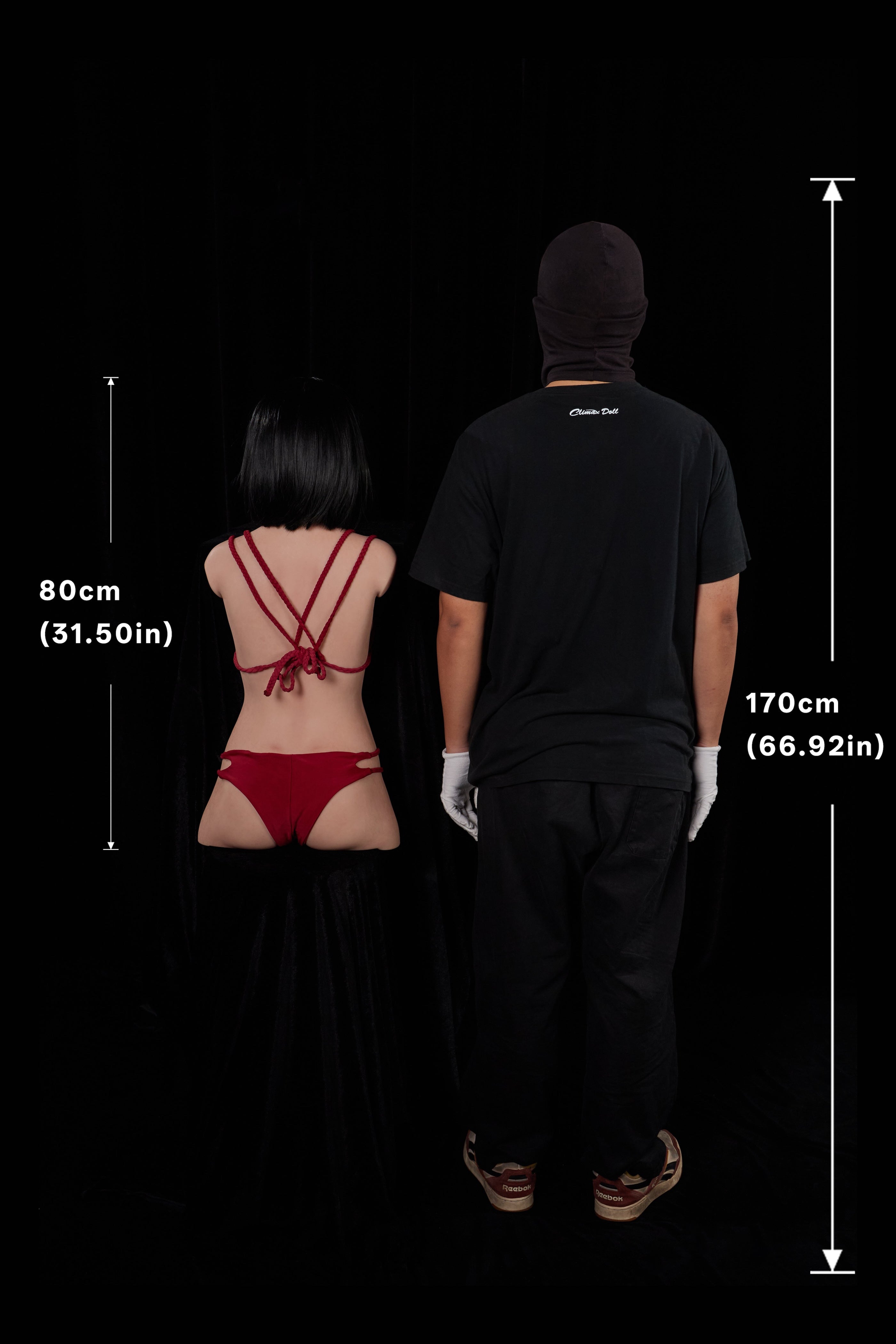ULW 661# Miyoshi - Poupée Torse en Silicone Climax Doll 80cm/2'7" Taille A