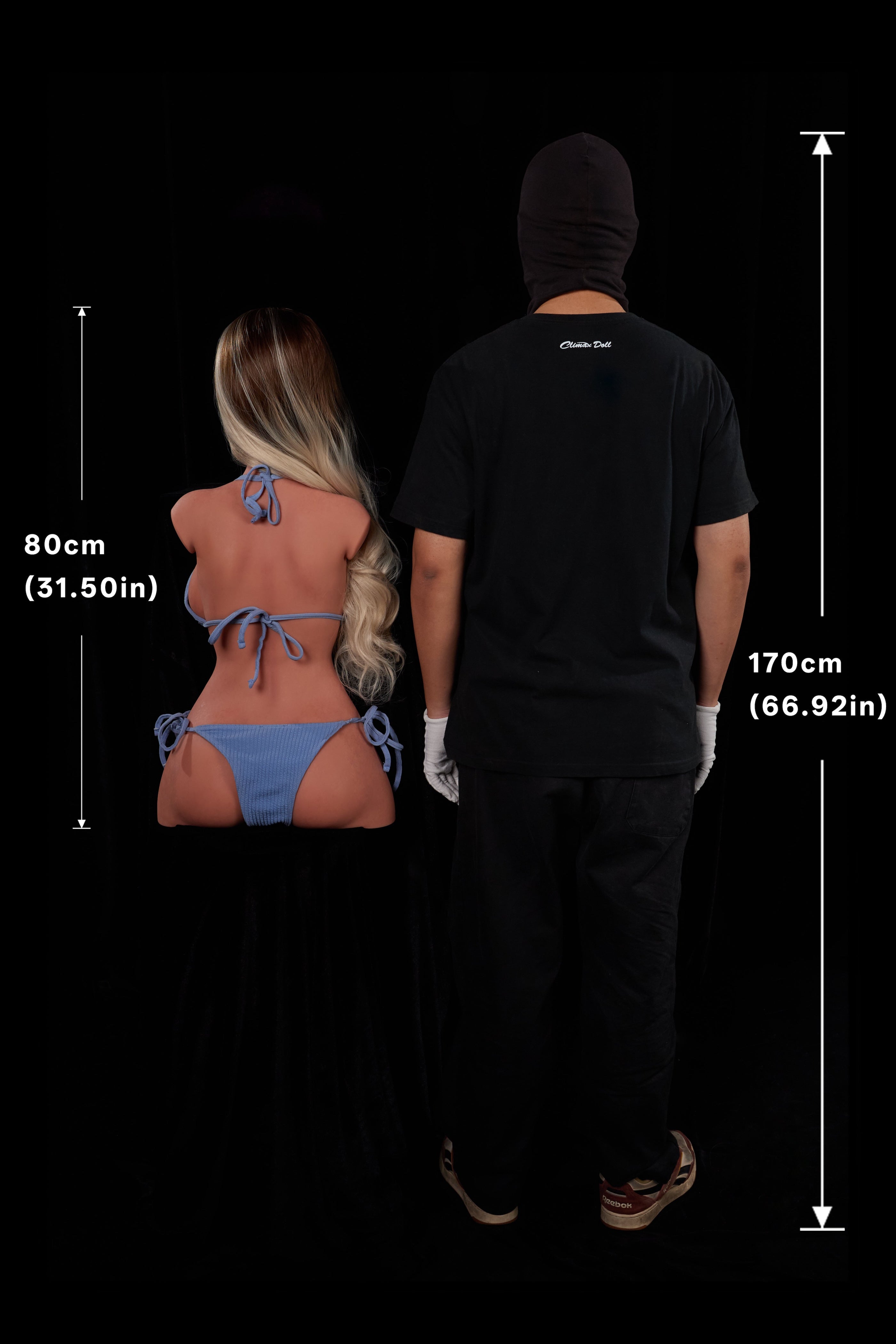 ULW 662# Hedia - Climax Doll 80cm/2'7" E-Cup Silicone Torso Doll