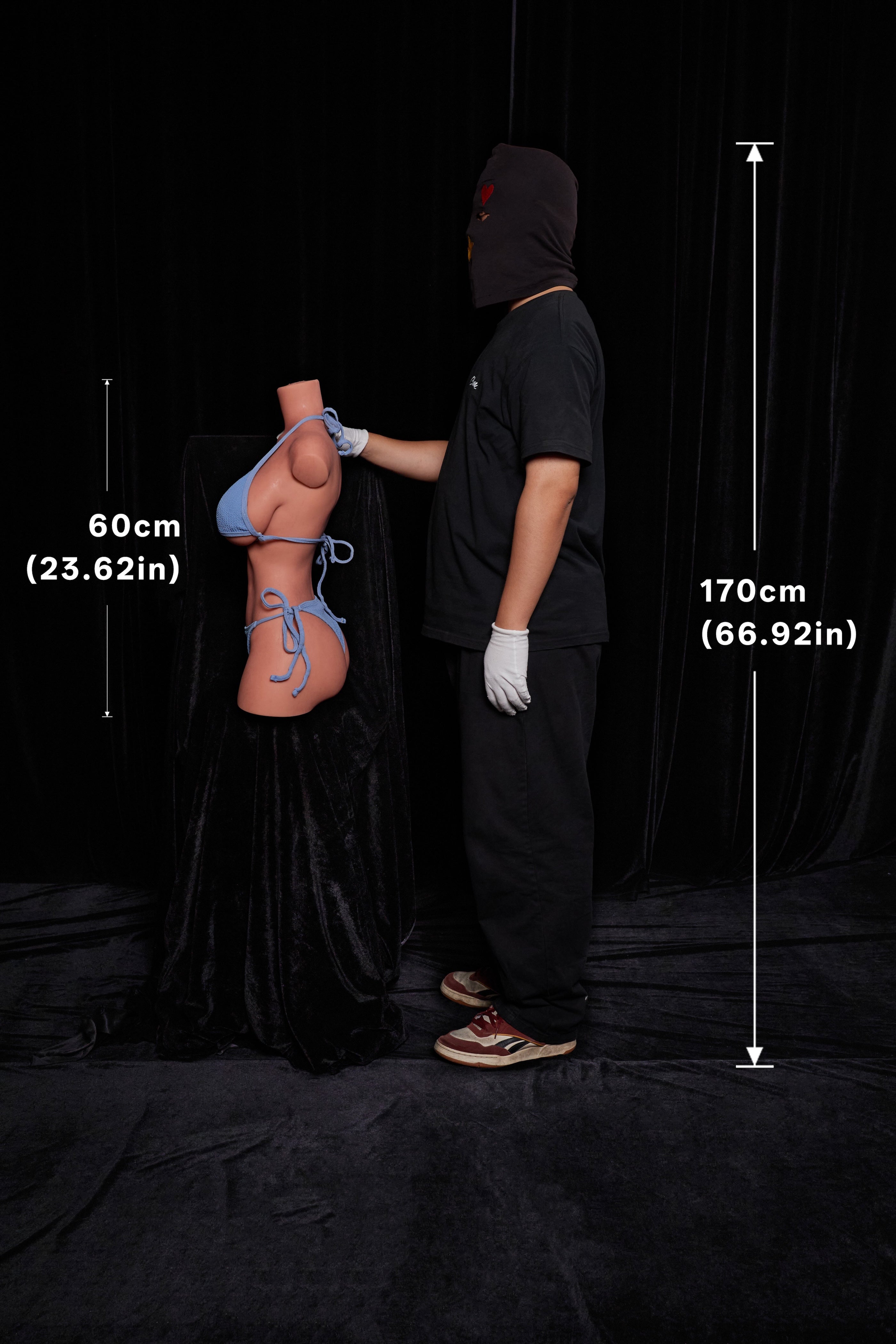 ULW 662# - Climax Doll 60cm/1'11" E-Cup Silicone Torso