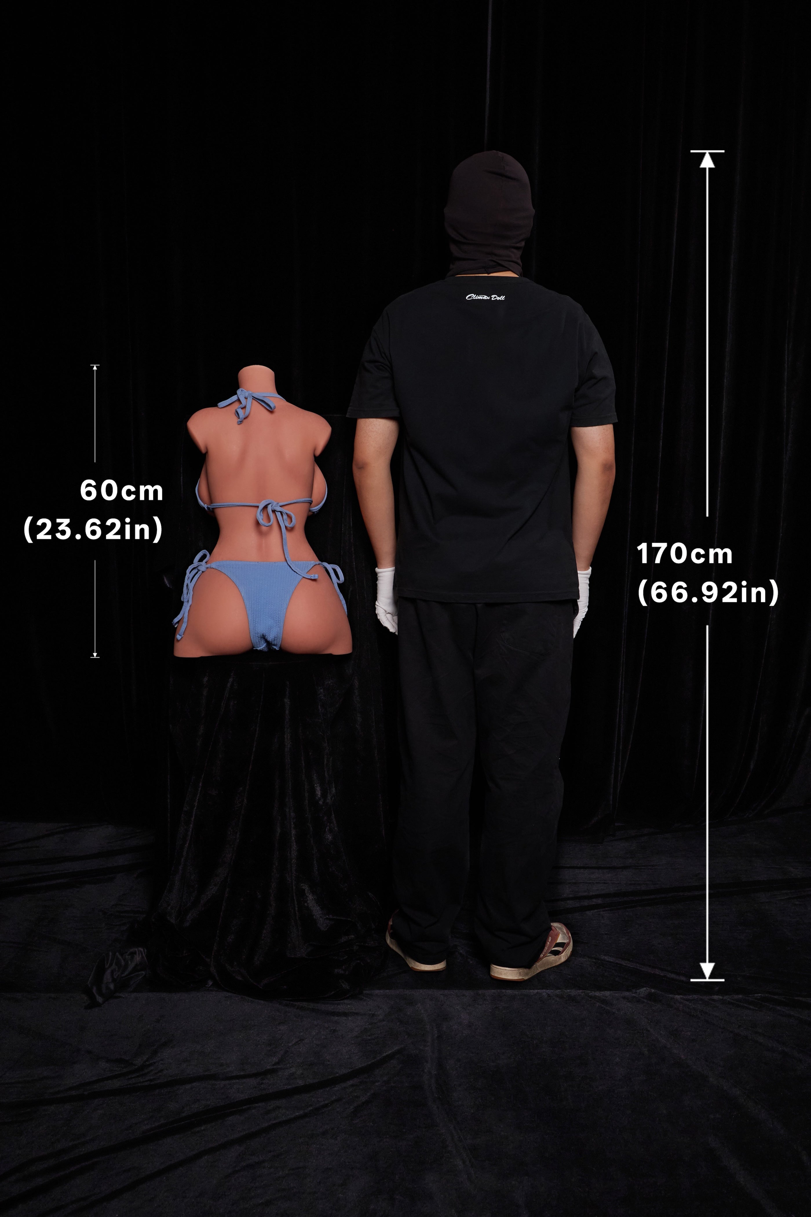 ULW 662# - Climax Doll 60cm/1'11" E-Cup Silicone Torso