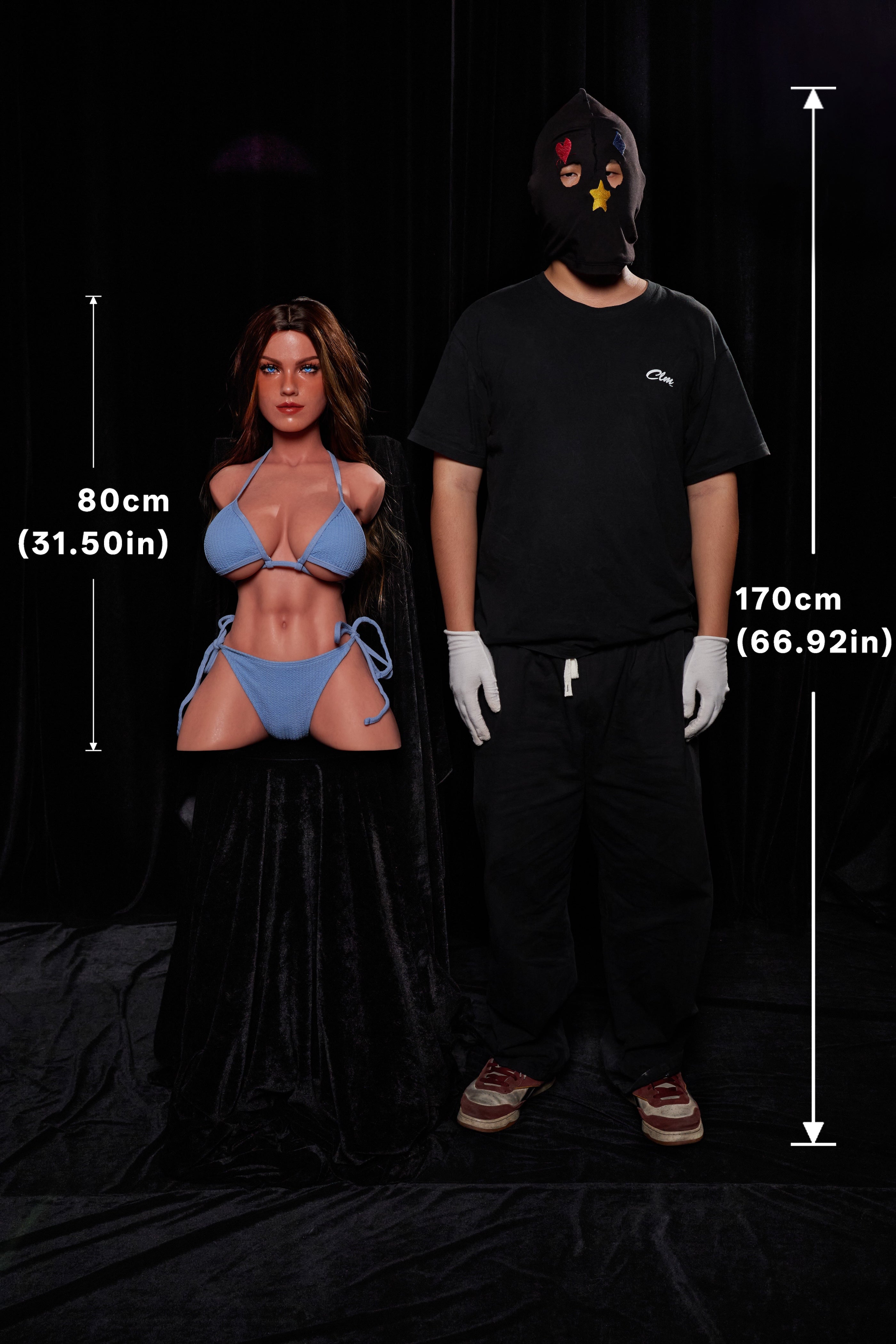 ULW 663# Emma - Climax Doll 80cm/2'7" F-Cup Silicone Torso Doll