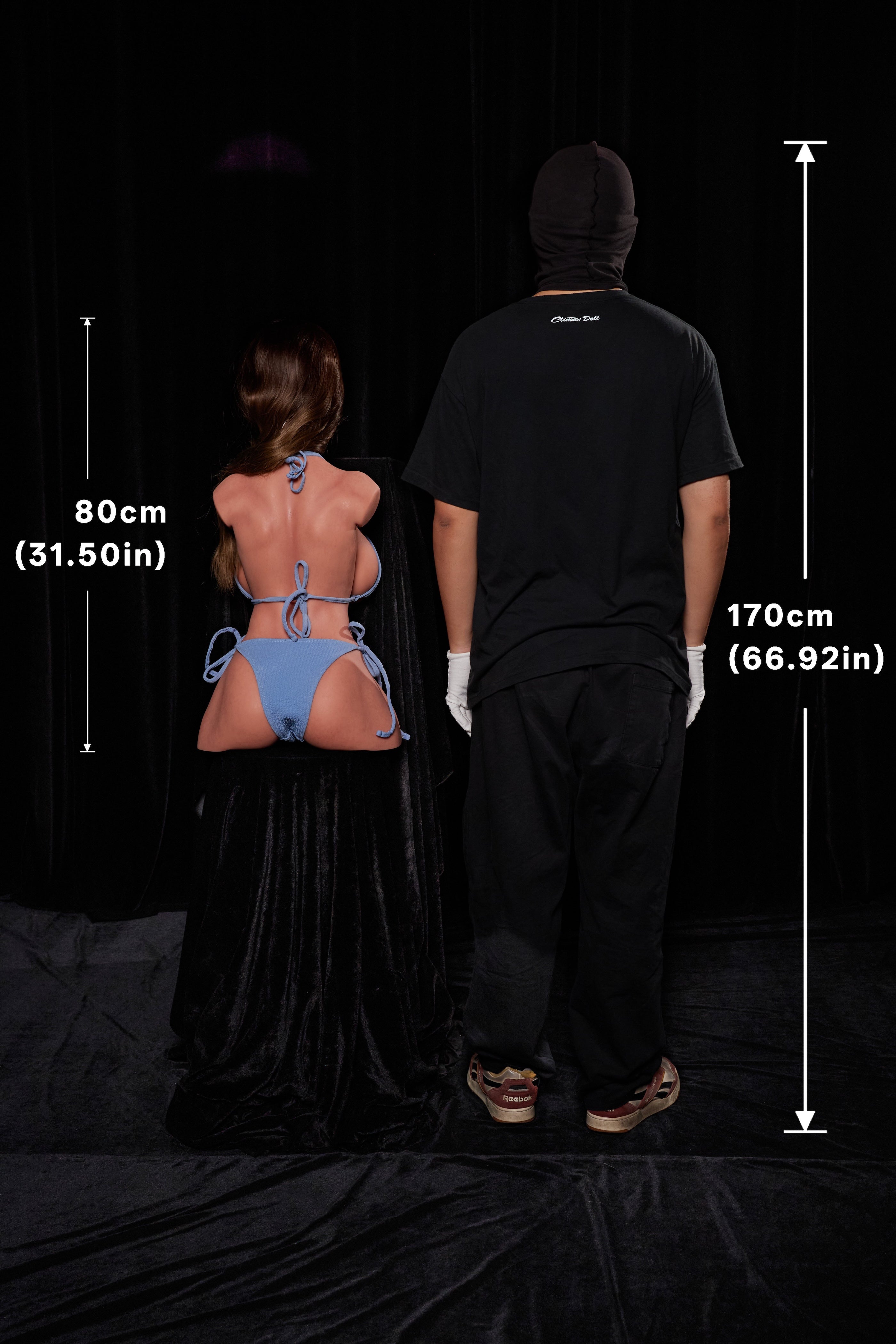 ULW 663# Emma - Climax Doll 80cm/2'7" F-Cup Silicone Torso Doll