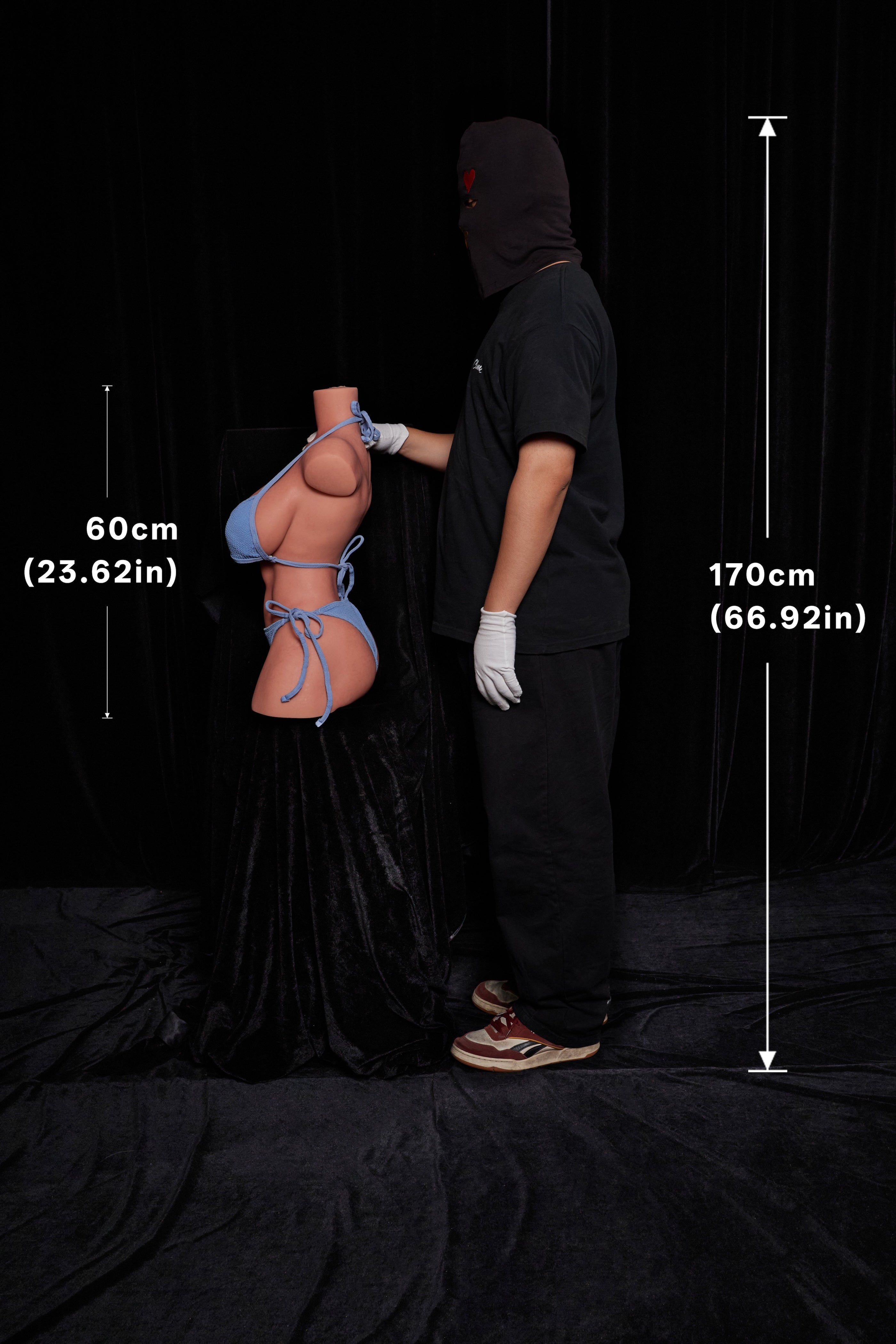 ULW 663# - Climax Doll 60cm/1'11" F-Cup Silicone Torso