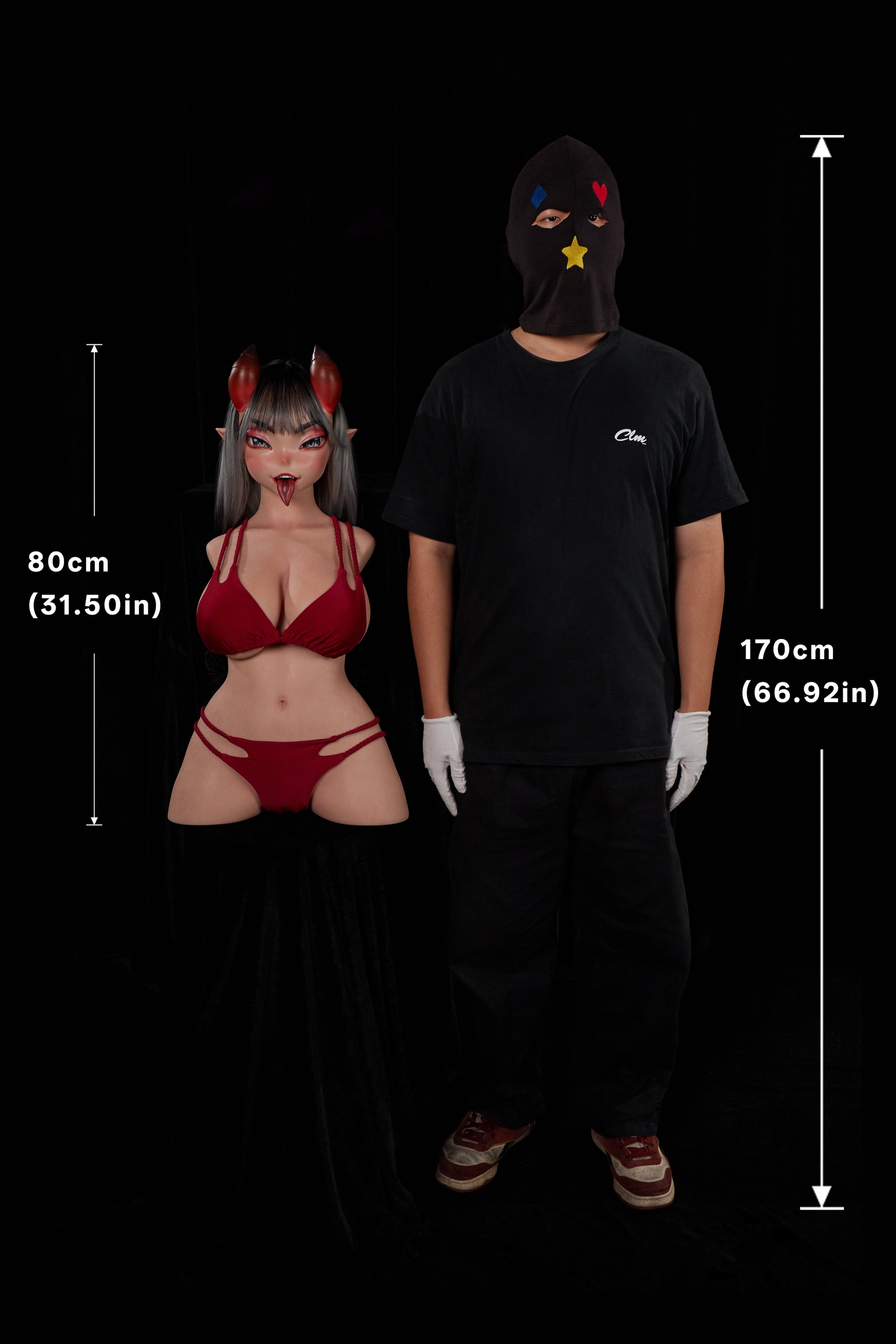 ULW 664# Meru - Climax Doll 80cm/2'7" G-Cup Silicone Torso Doll
