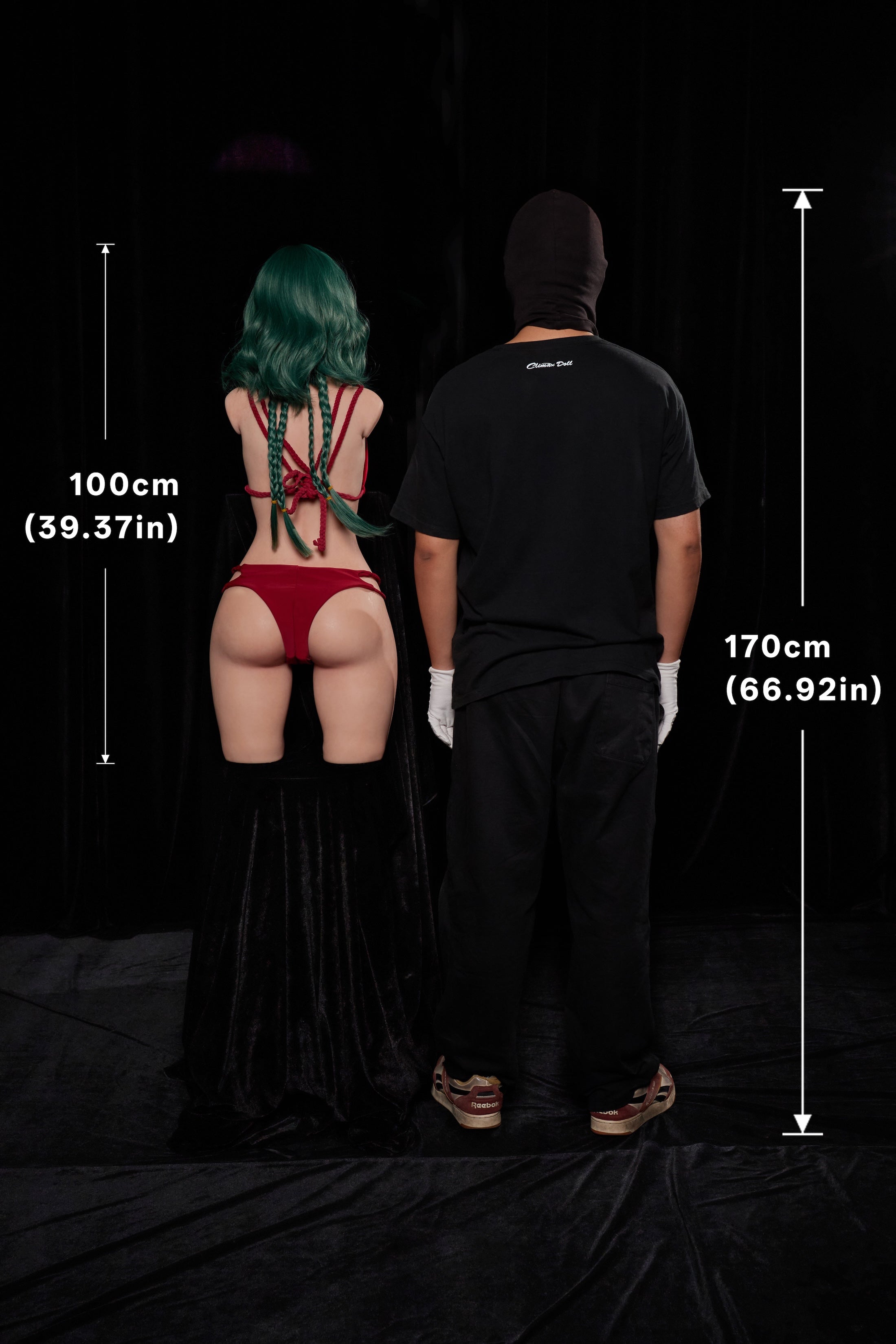 ULW 881# Mayu - Poupée en silicone Climax Doll 100cm/3'3" avec torse et bonnet A