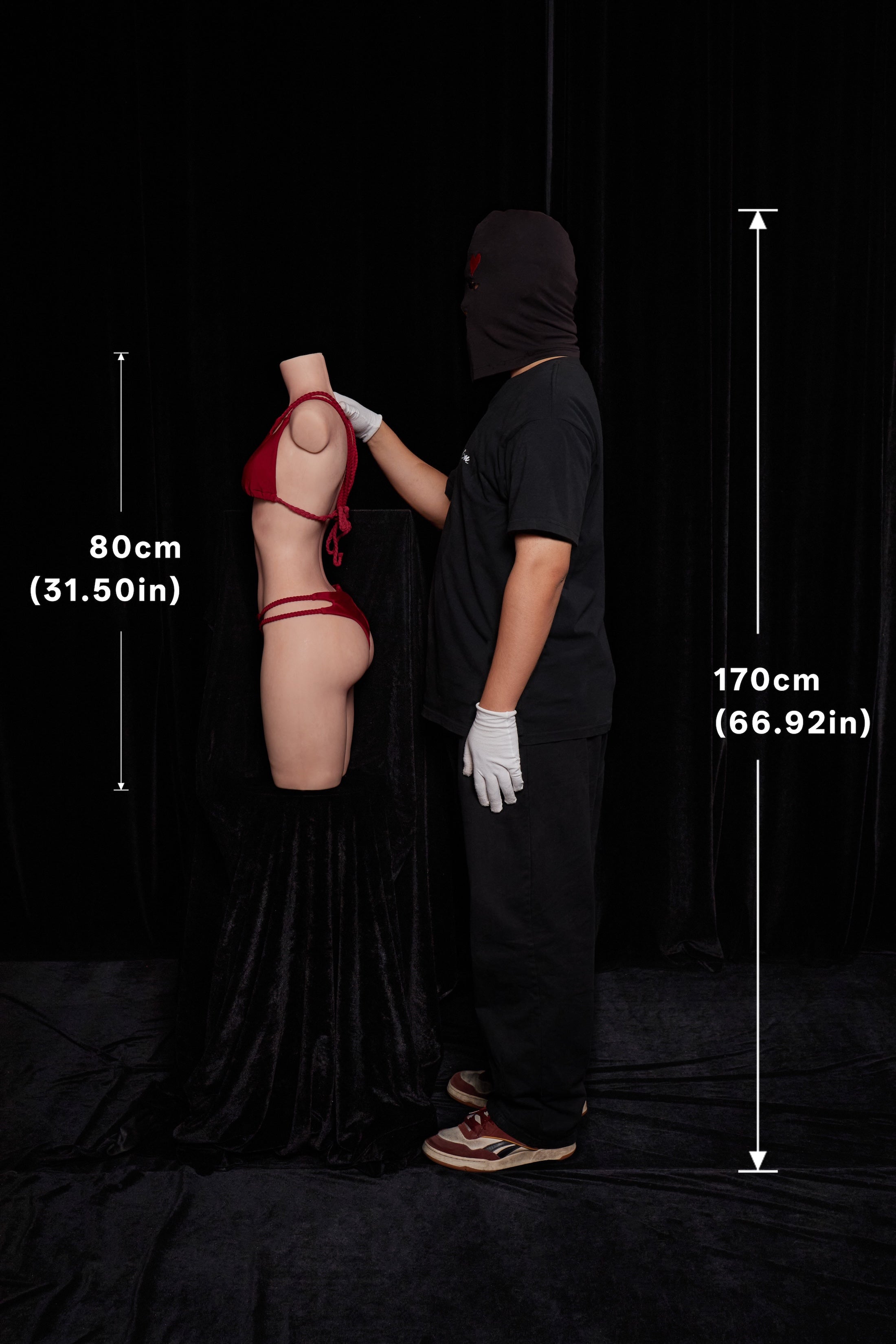 ULW 881# - Climax Doll 80cm/2'7" A-Cup Silicone Torso