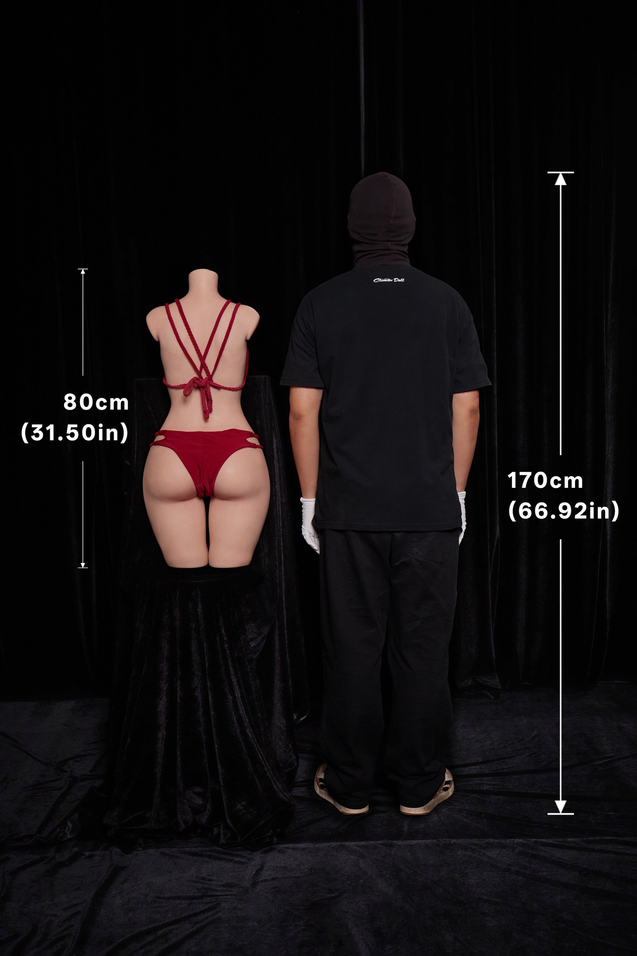ULW 881# - Climax Doll 80cm/2'7" A-Cup Silicone Torso