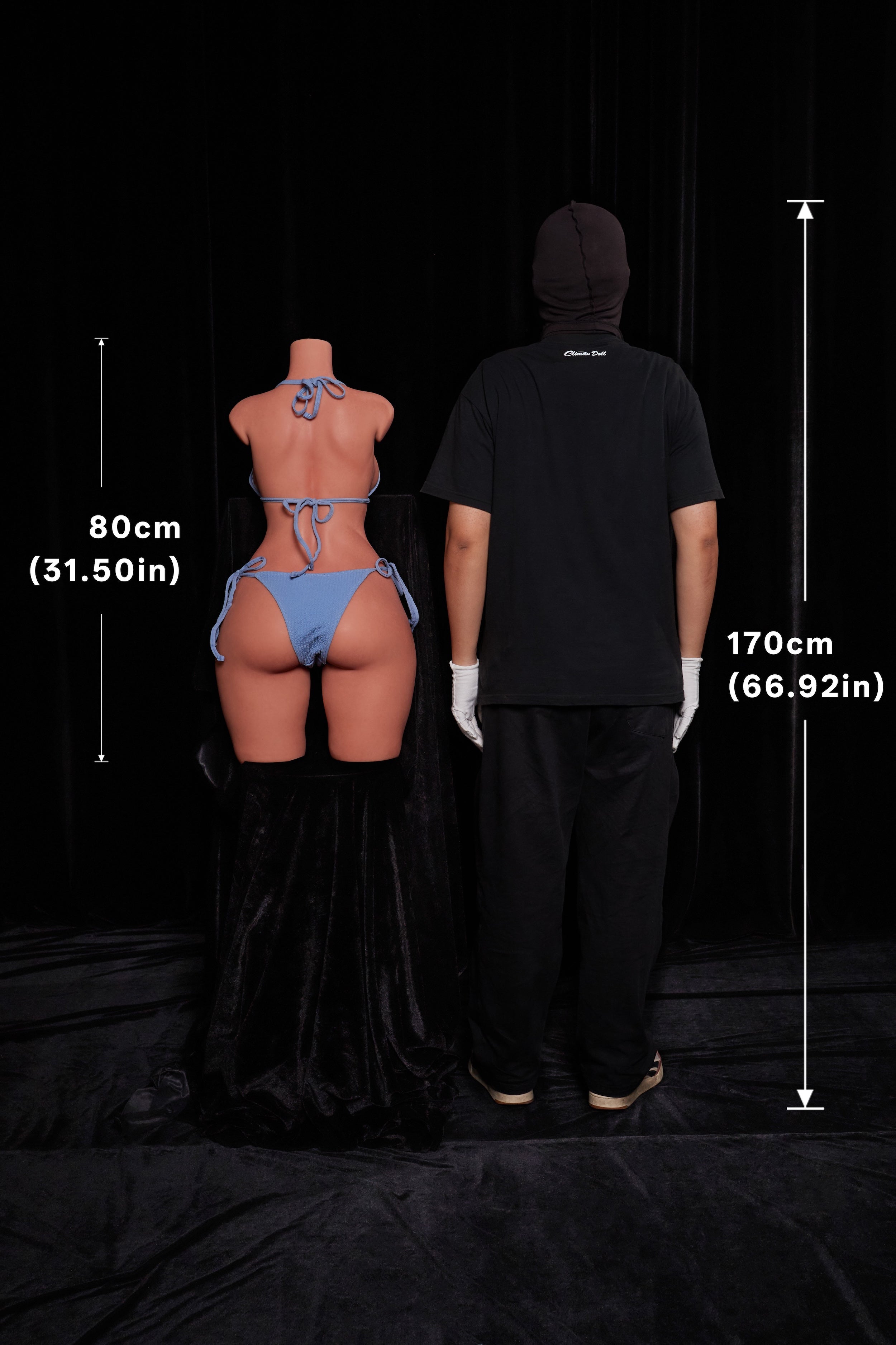 ULW 882# - Climax Doll 80cm/2'7" E-Cup Silicone Torso