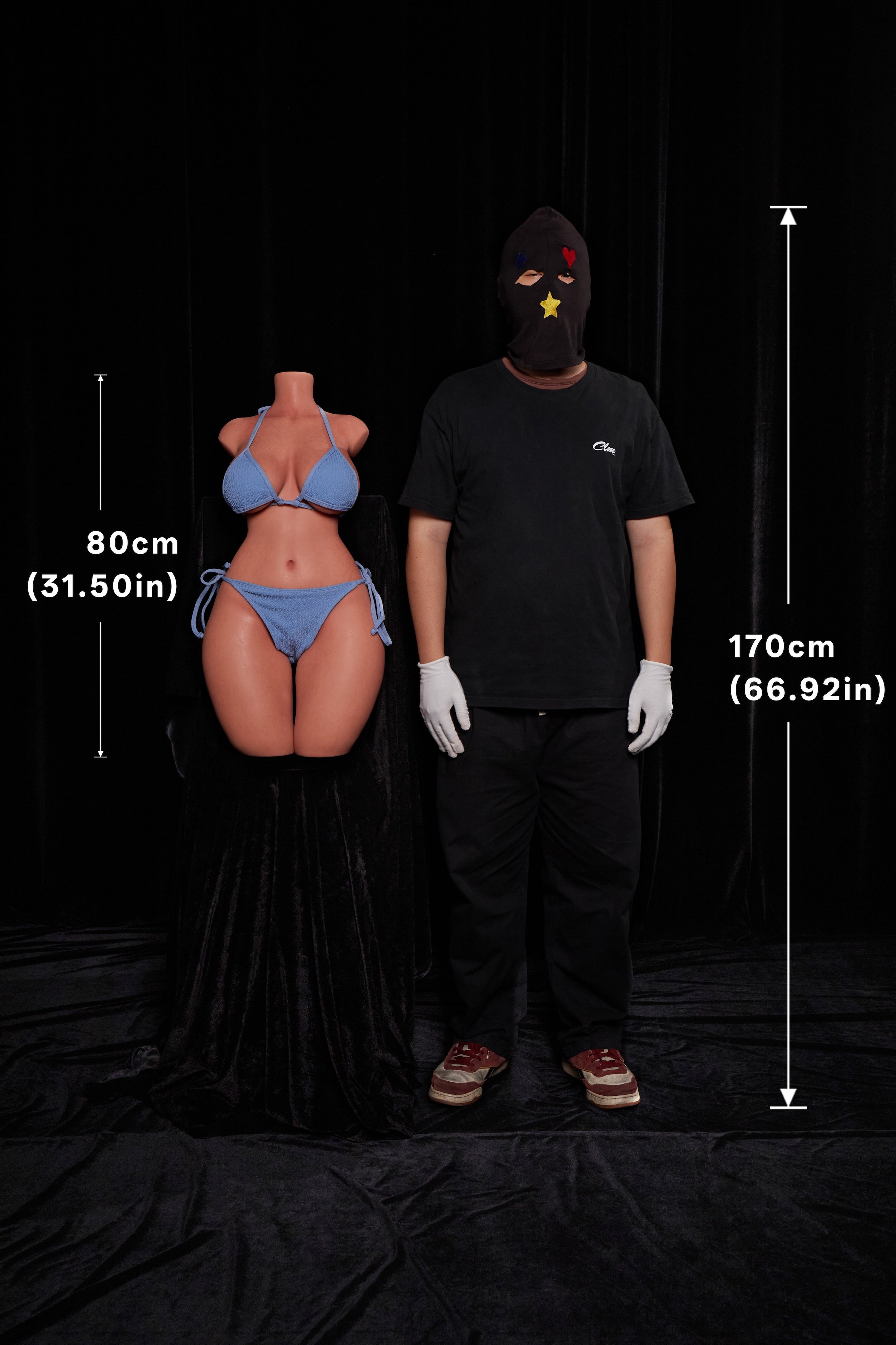 ULW 883# - Climax Doll 80cm/2'7" E-Cup Silicone Torso