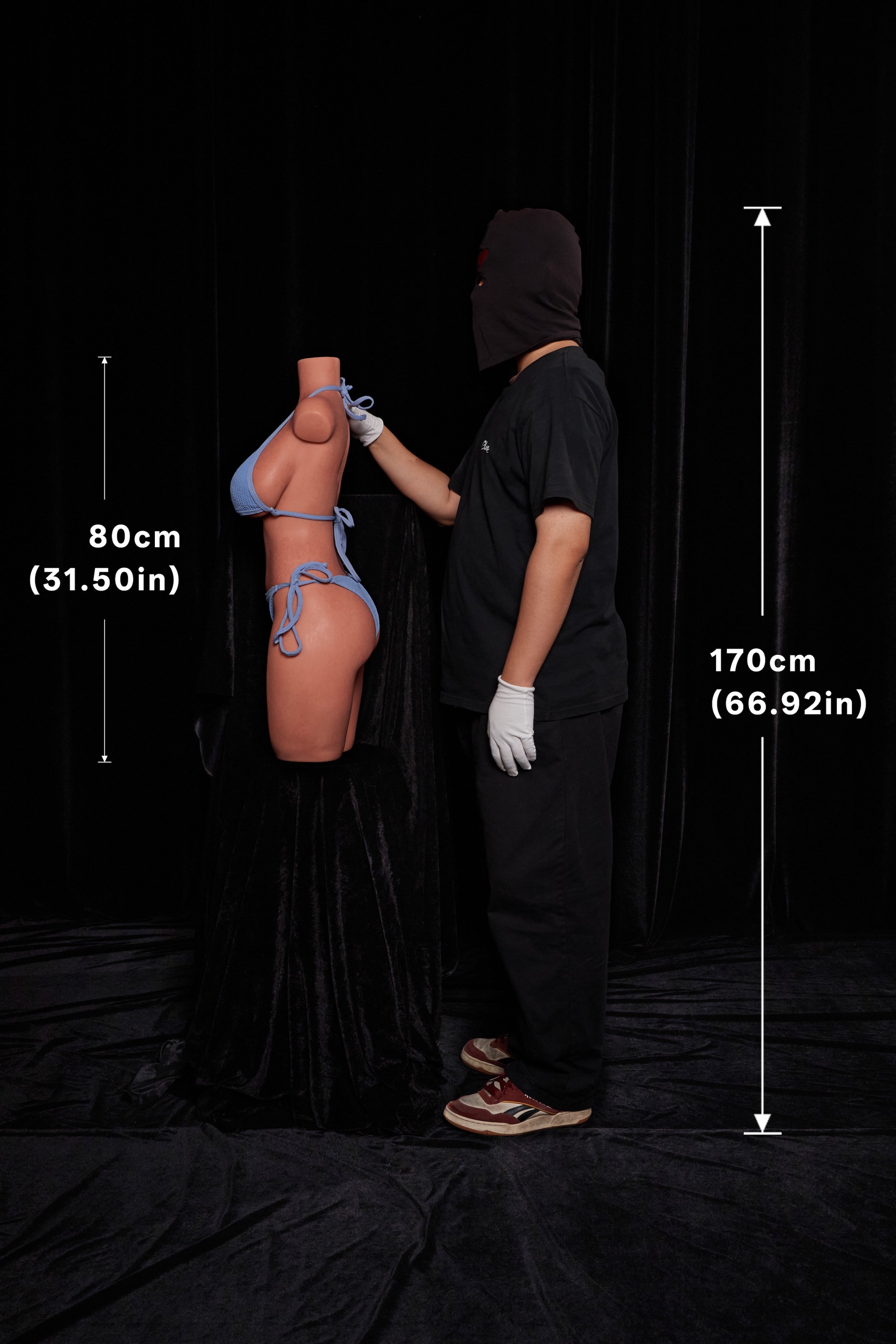 ULW 883# - Climax Doll 80cm/2'7" E-Cup Silicone Torso