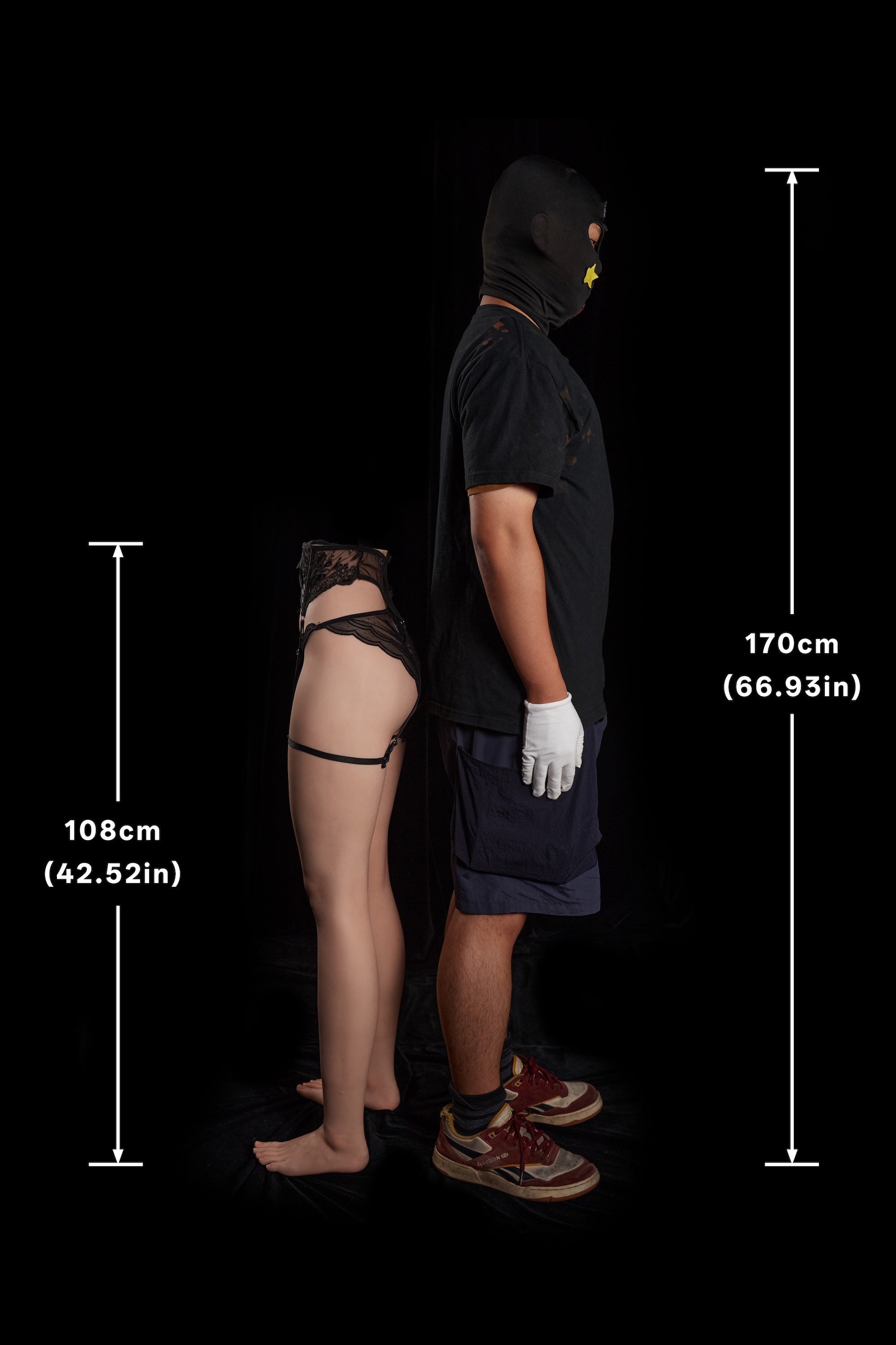 Poupée Climax 74 cm/2'4" Or Gros Fesses TPE 