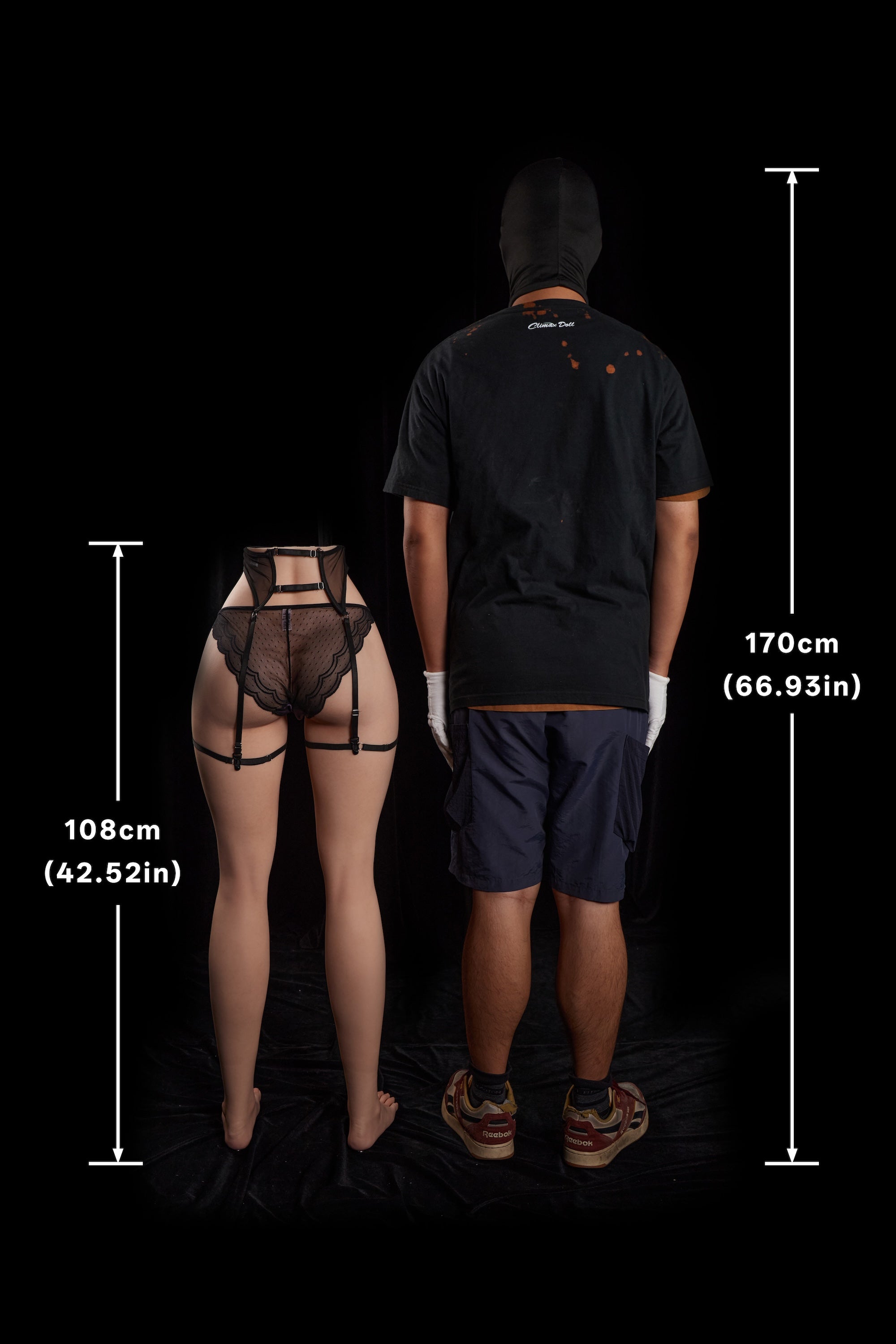 Poupée Climax 74 cm/2'4" Or Gros Fesses TPE 