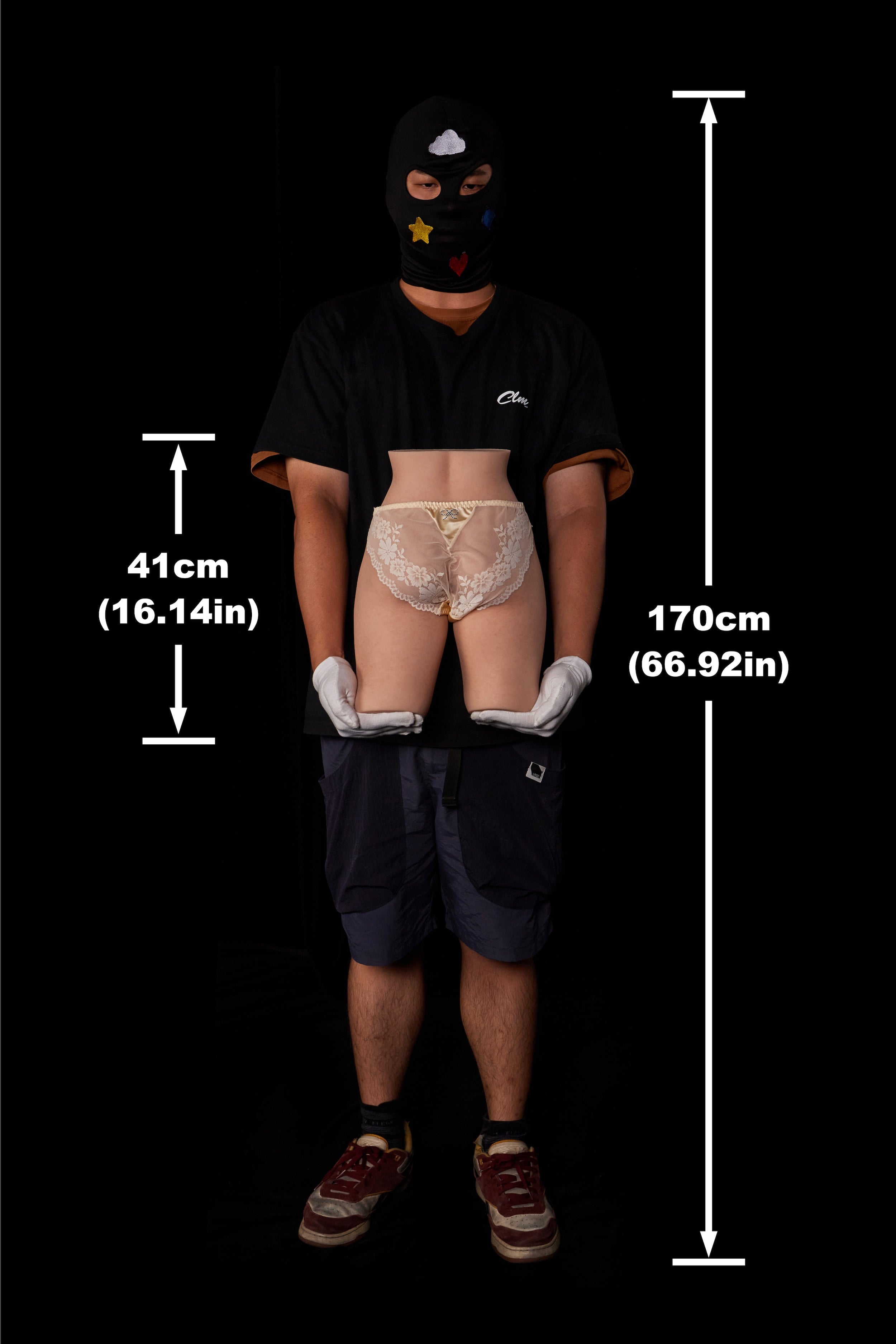 Poupée Climax 74 cm/2'4" Or Gros Fesses TPE 