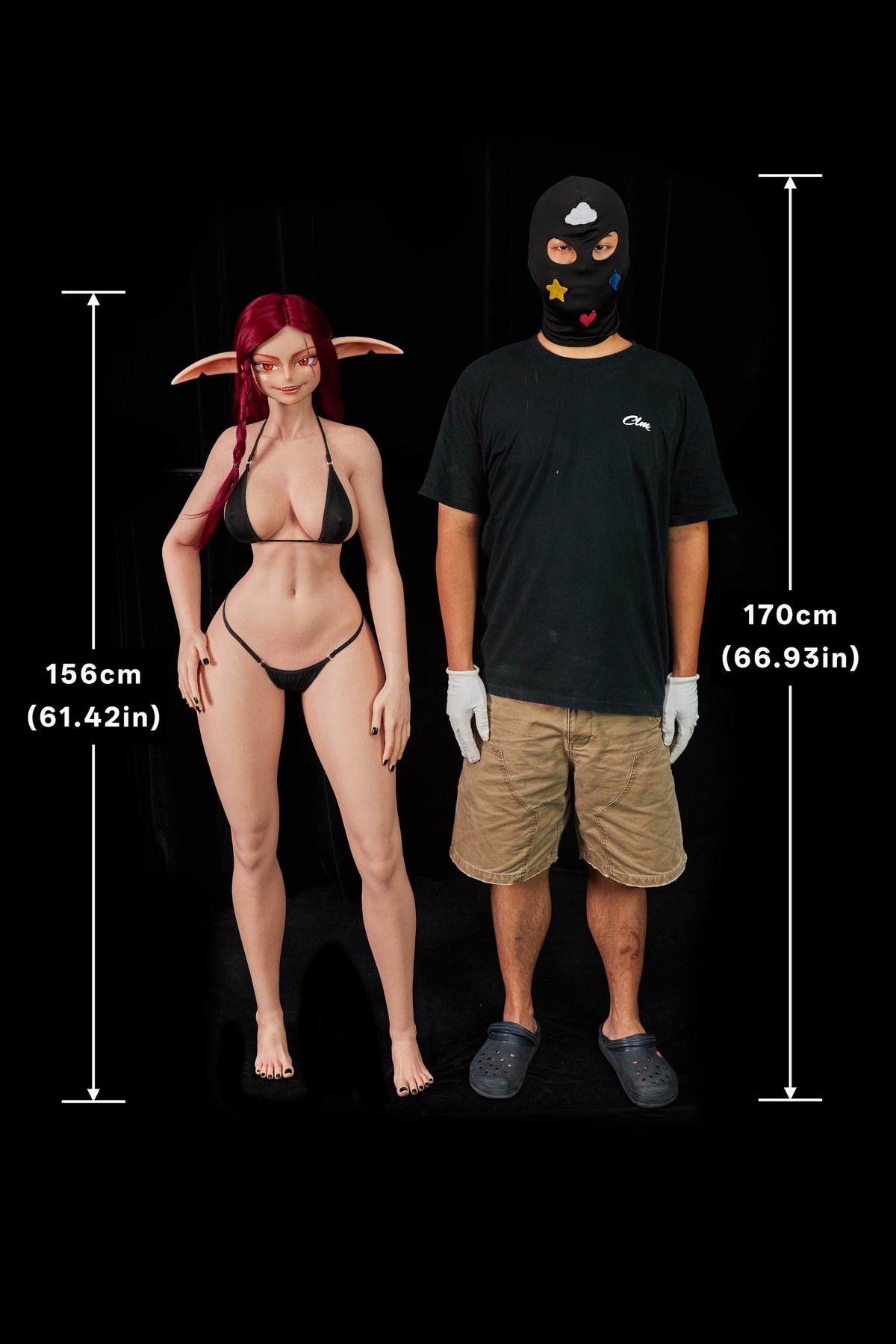 Rhea - Poupée Climax 156 cm/5'1" Poupée en silicone Bonnet F