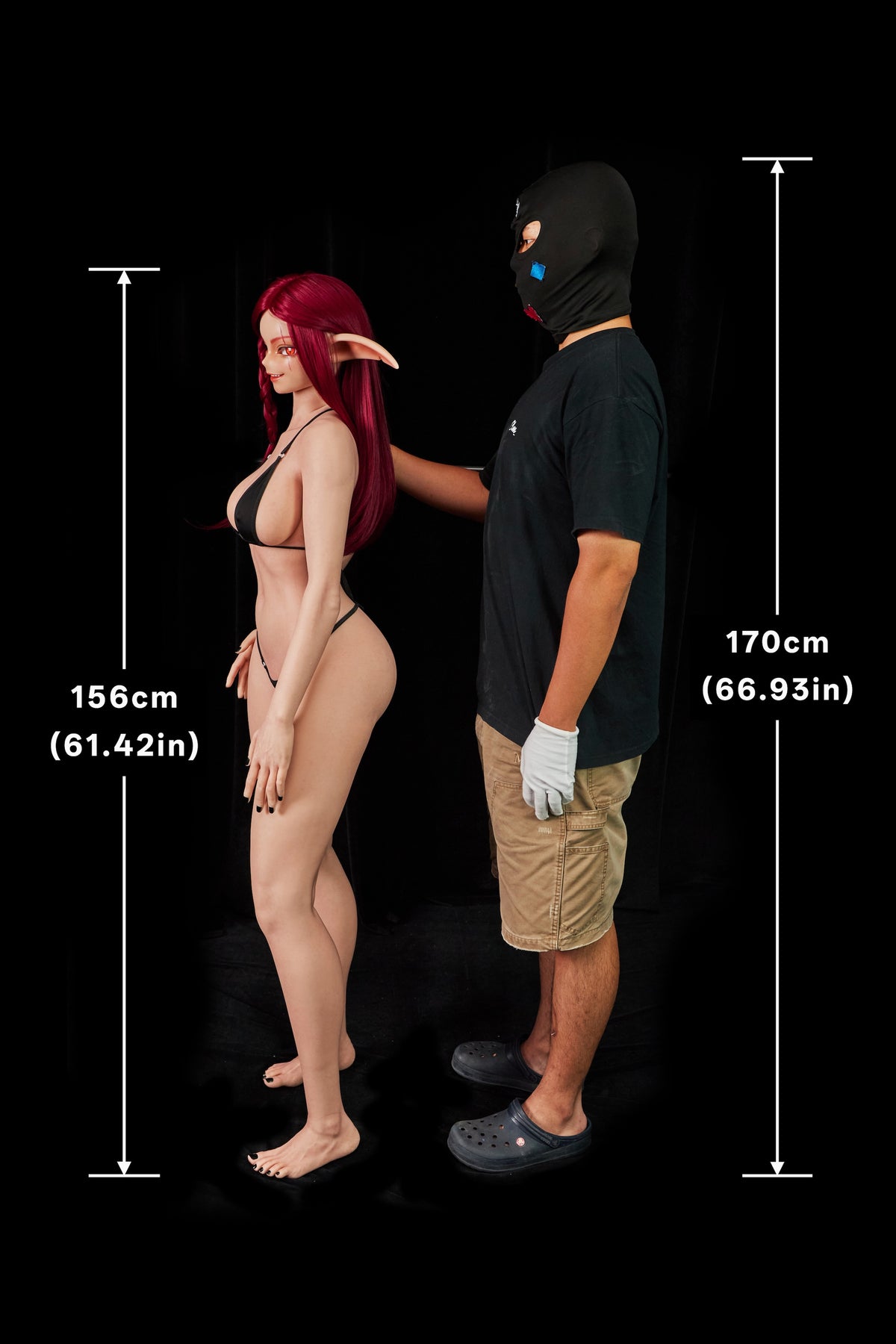 Rhea - Poupée Climax 156 cm/5'1" Poupée en silicone Bonnet F