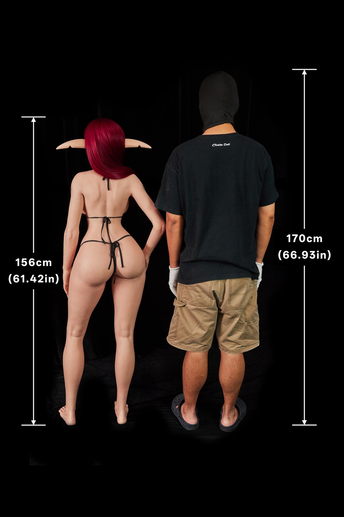 Rhea - Poupée Climax 156 cm/5'1" Poupée en silicone Bonnet F