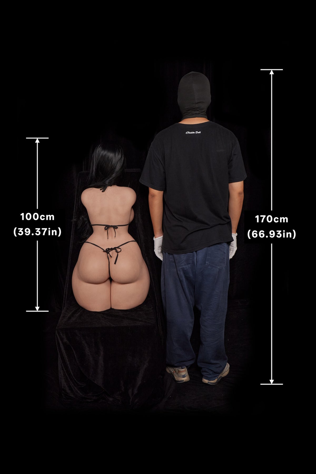 ULW 885# Renata - Climax Doll 104cm/3'4" I-Cup Silicone Torso Doll