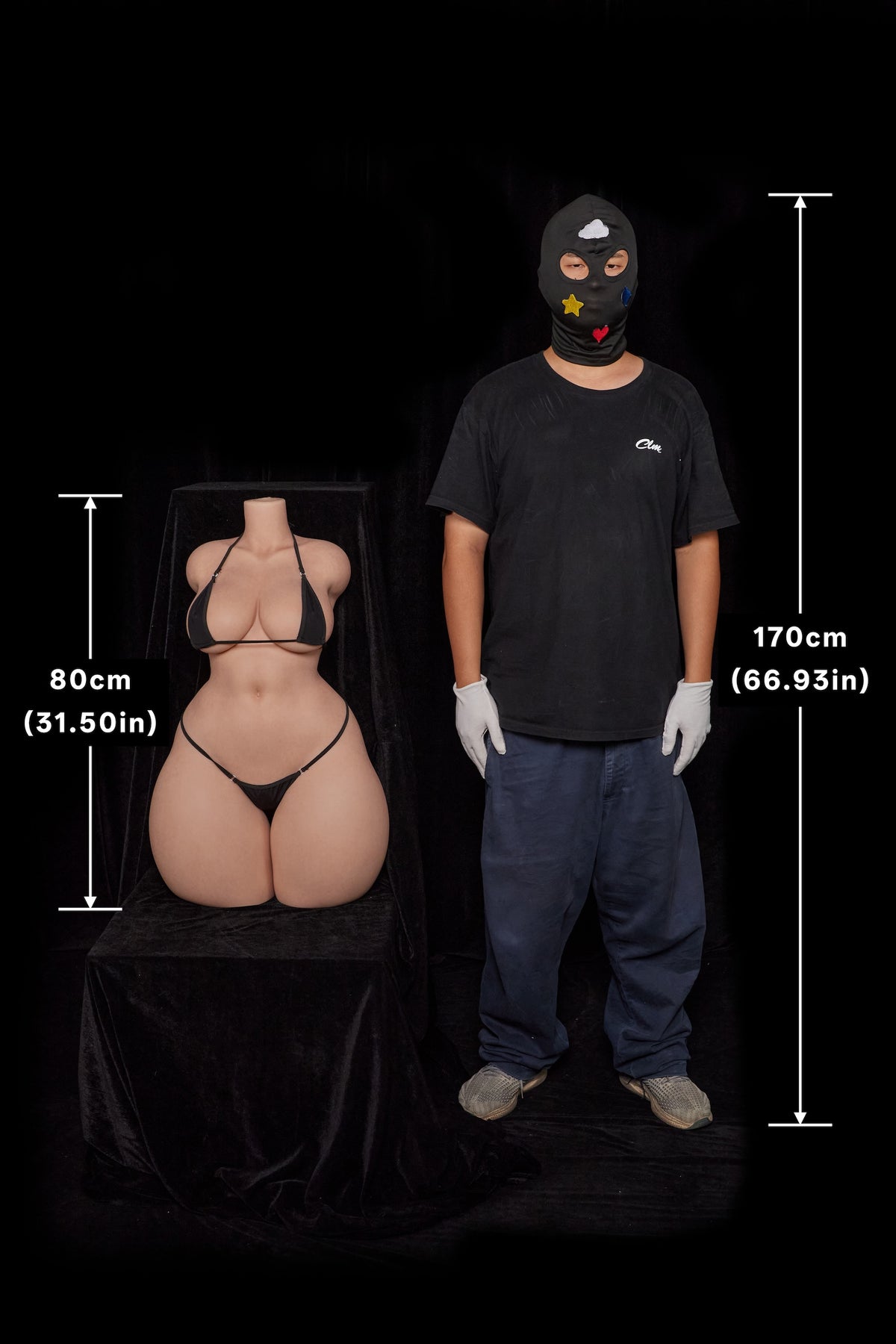 ULW 885# - Climax Doll 84cm/2'9" I-Cup Silicone Torso