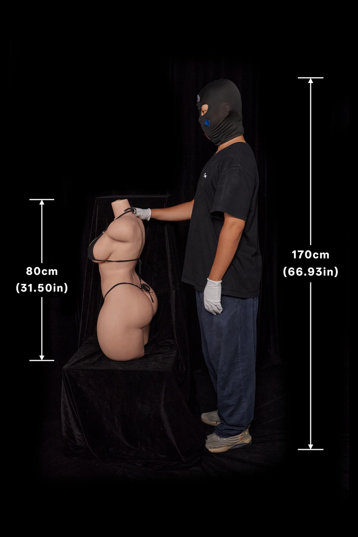ULW 885# - Climax Doll 84cm/2'9" I-Cup Silicone Torso