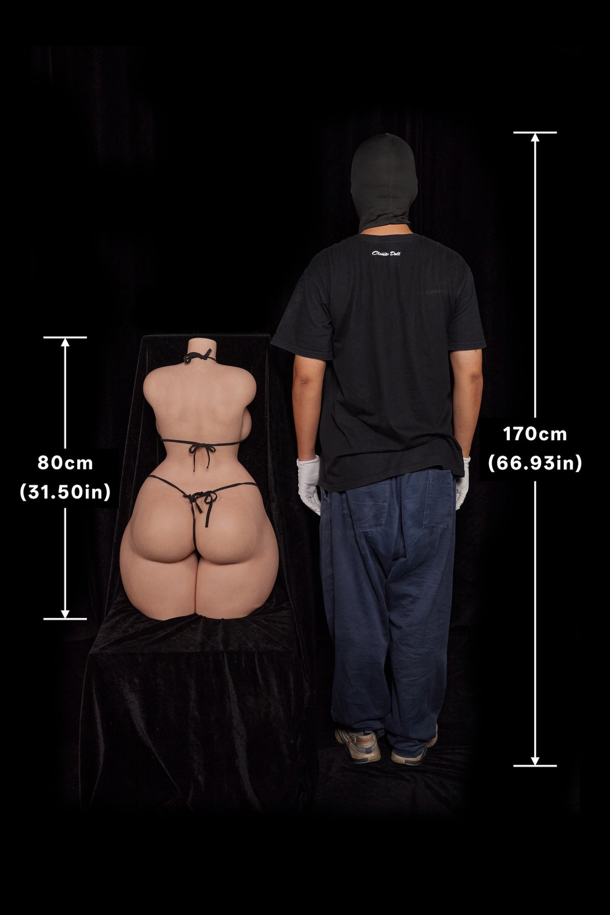 ULW 885# - Climax Doll 84cm/2'9" I-Cup Silicone Torso