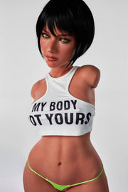 ULW 882# Livia - Poupée Climax 100cm/3'3" Torse en Silicone Bonnets E