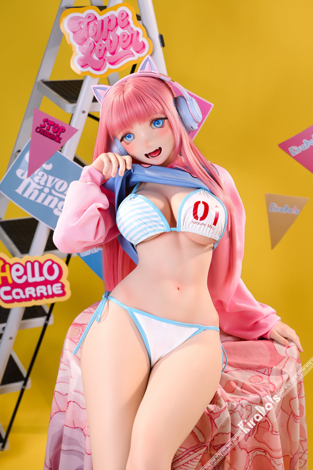 Umegawa Kurako #KH001 -  Kiradols 160cm/5'3" G-Cup Anime Silicone Sex Doll