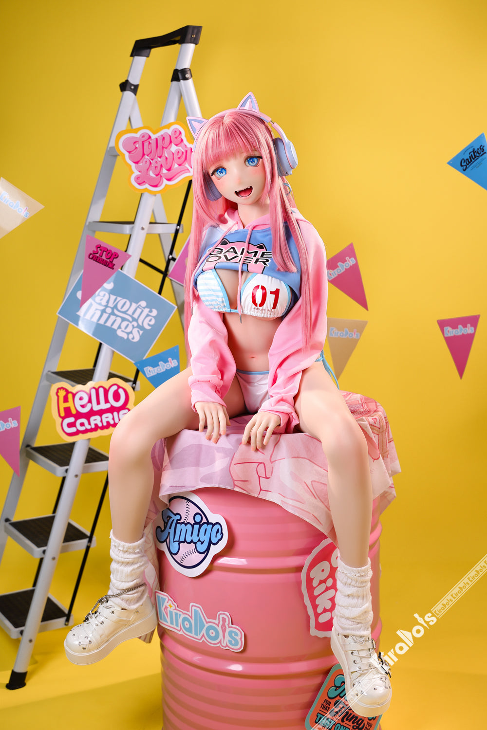 Umegawa Kurako #KH001 -  Kiradols 160cm/5'3" G-Cup Anime Silicone Sex Doll