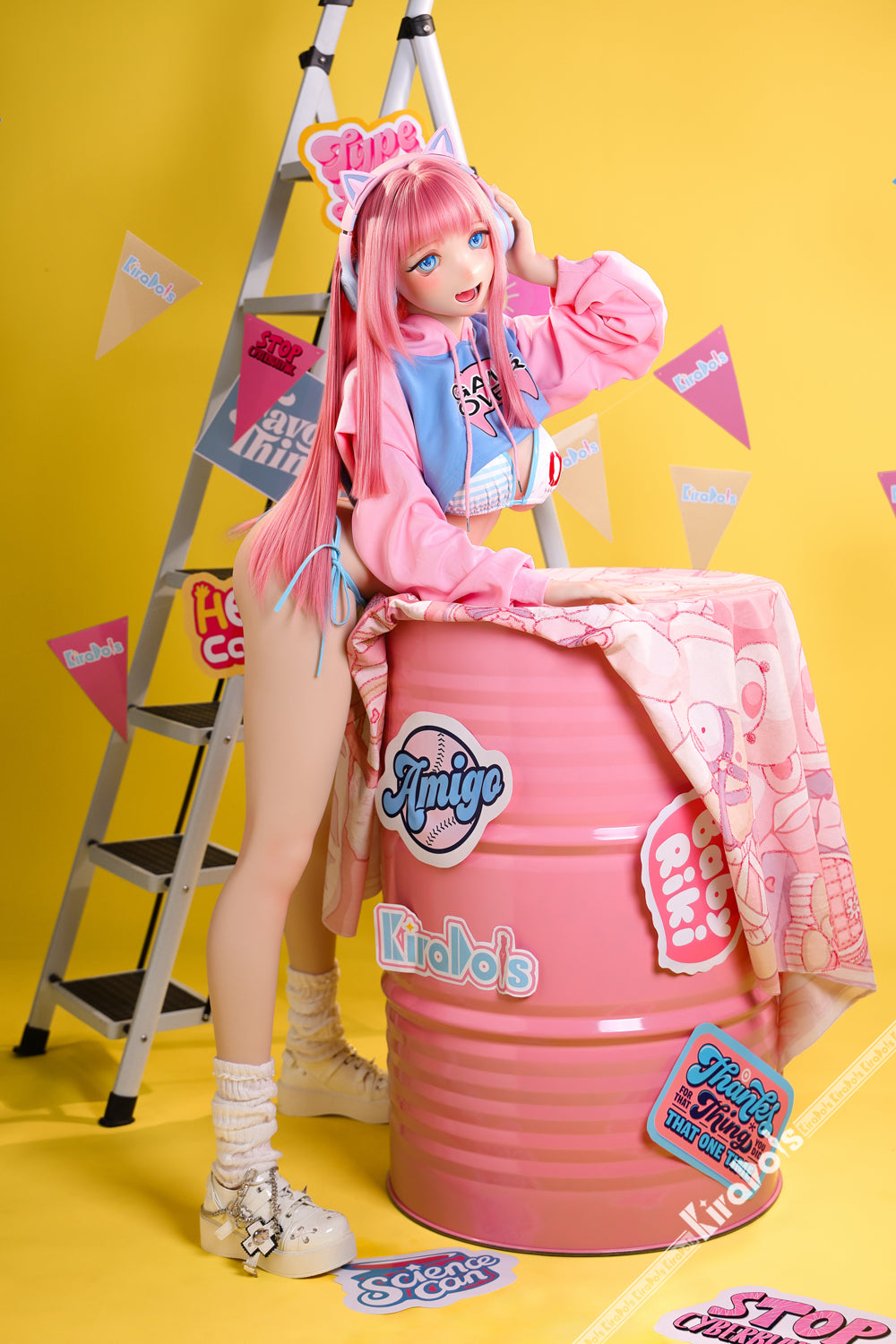 Umegawa Kurako #KH001 -  Kiradols 160cm/5'3" G-Cup Anime Silicone Sex Doll