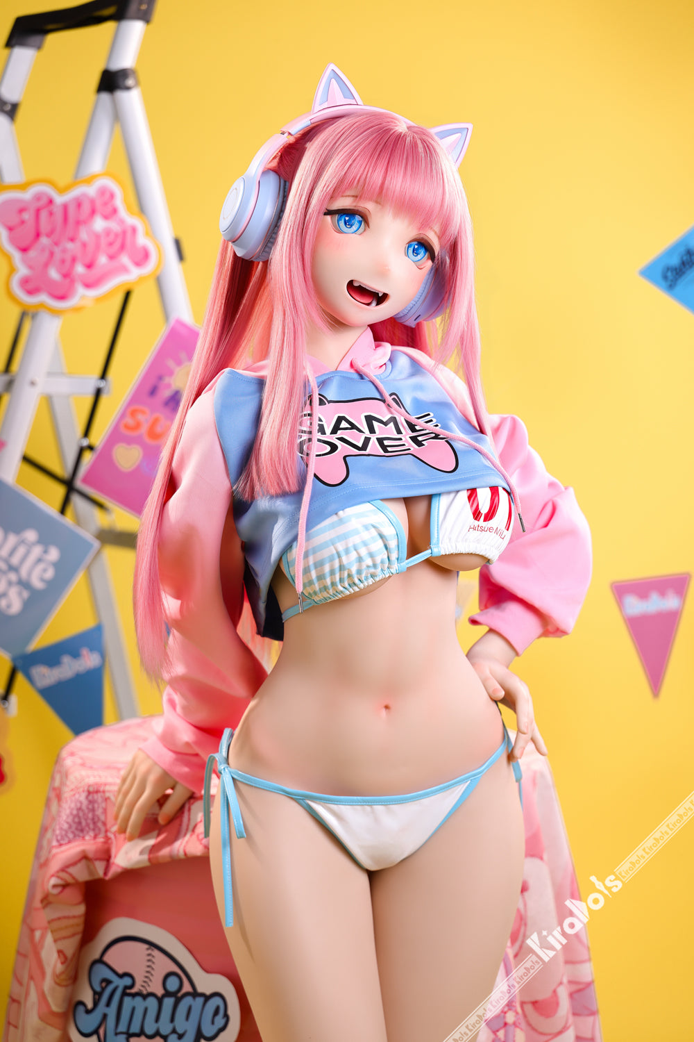 Umegawa Kurako #KH001 -  Kiradols 160cm/5'3" G-Cup Anime Silicone Sex Doll