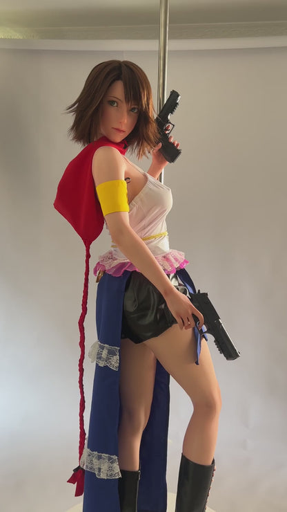 Game Lady Yuna 167cm/5'5" D-Cup Silicone