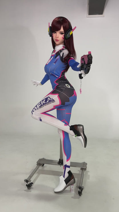Game Lady D.va 167cm/5'5" D-Cup Silicone
