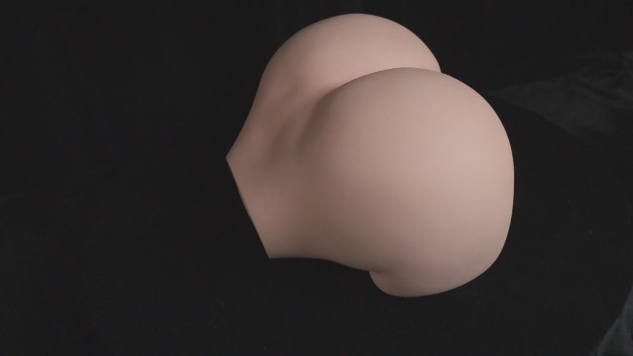 Load video: Climax Doll Butt Torso RS-6 Cinnamon