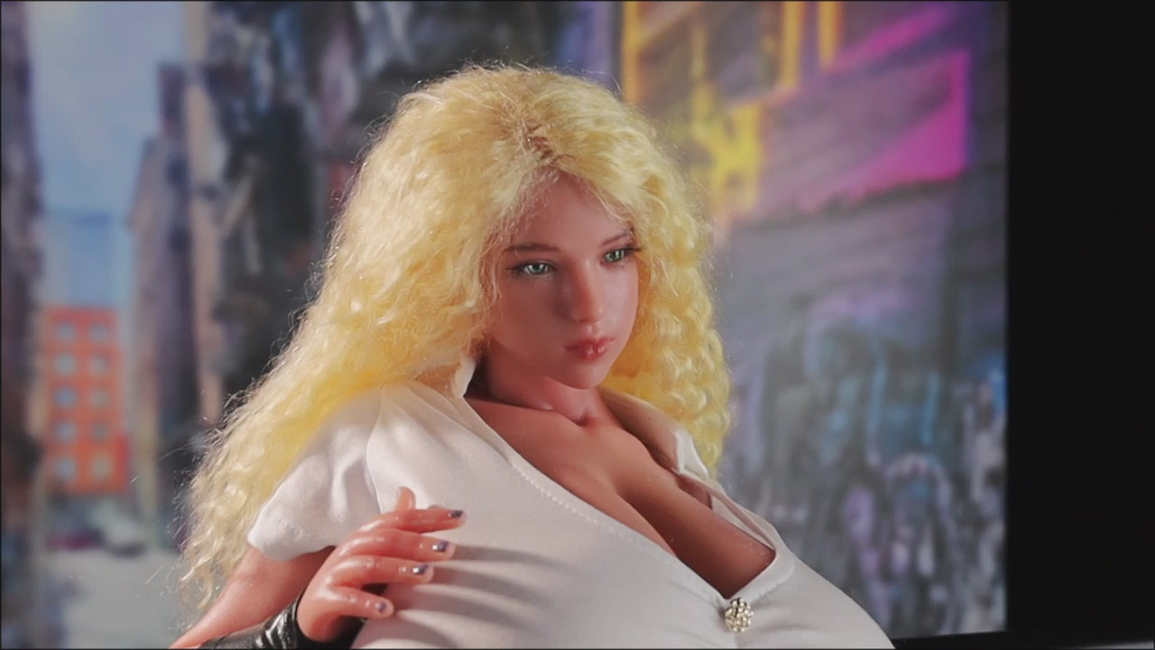 Load video: Chace - Climax Doll 70cm/2&#39;4&quot; Silicone Doll