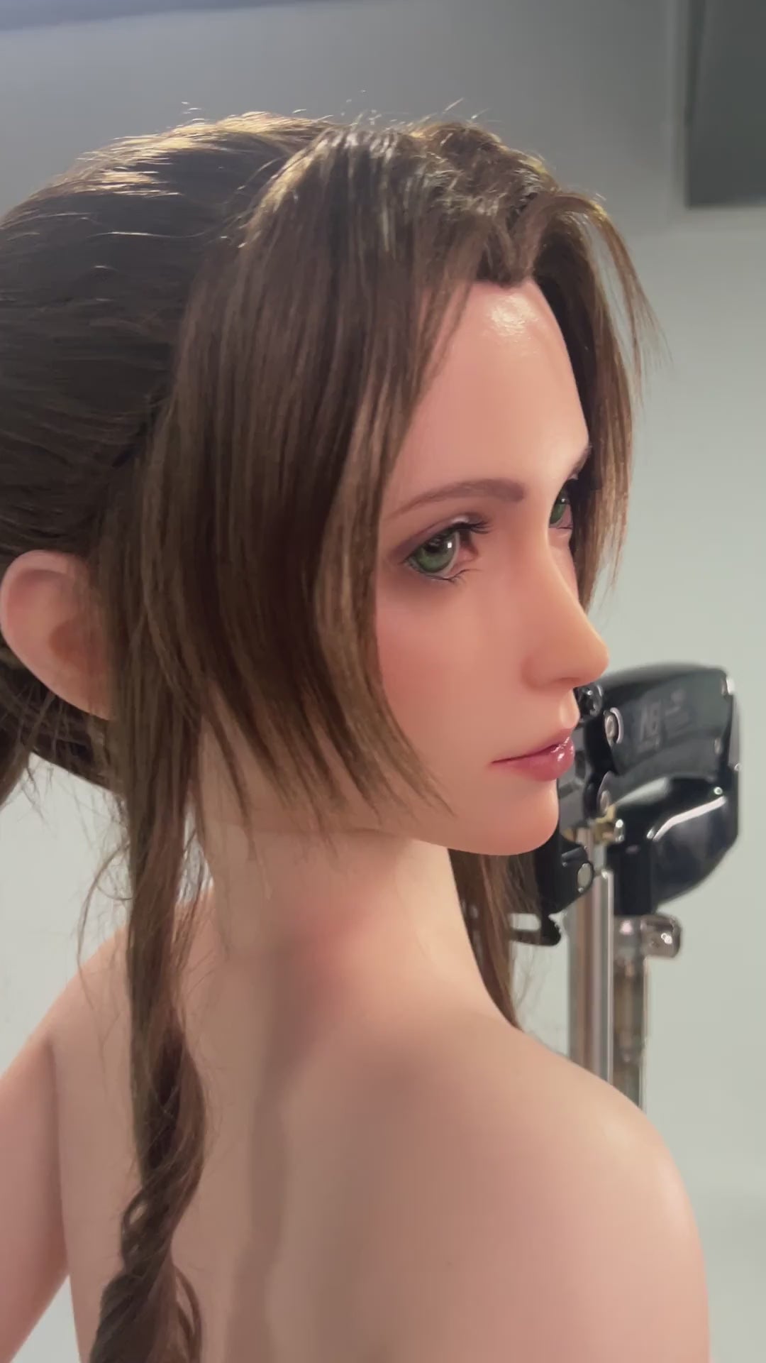 Charger la vidéo : Poupée en Silicone Game Lady Aerith 167cm/5'5" avec Poitrine en D
